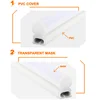 Tubo LED T5 lámpara 220 V 230 V 240 V de plástico de PVC tubo de luz fluorescente 30 cm 60 cm 6 W 10 W LED lámpara de pared blanco frío cálido ► Foto 2/6