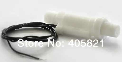 

110V 1/4" Male Thread Plastic Mini Liquid Water Flow Switch FS-01P Flow Sensor Switch