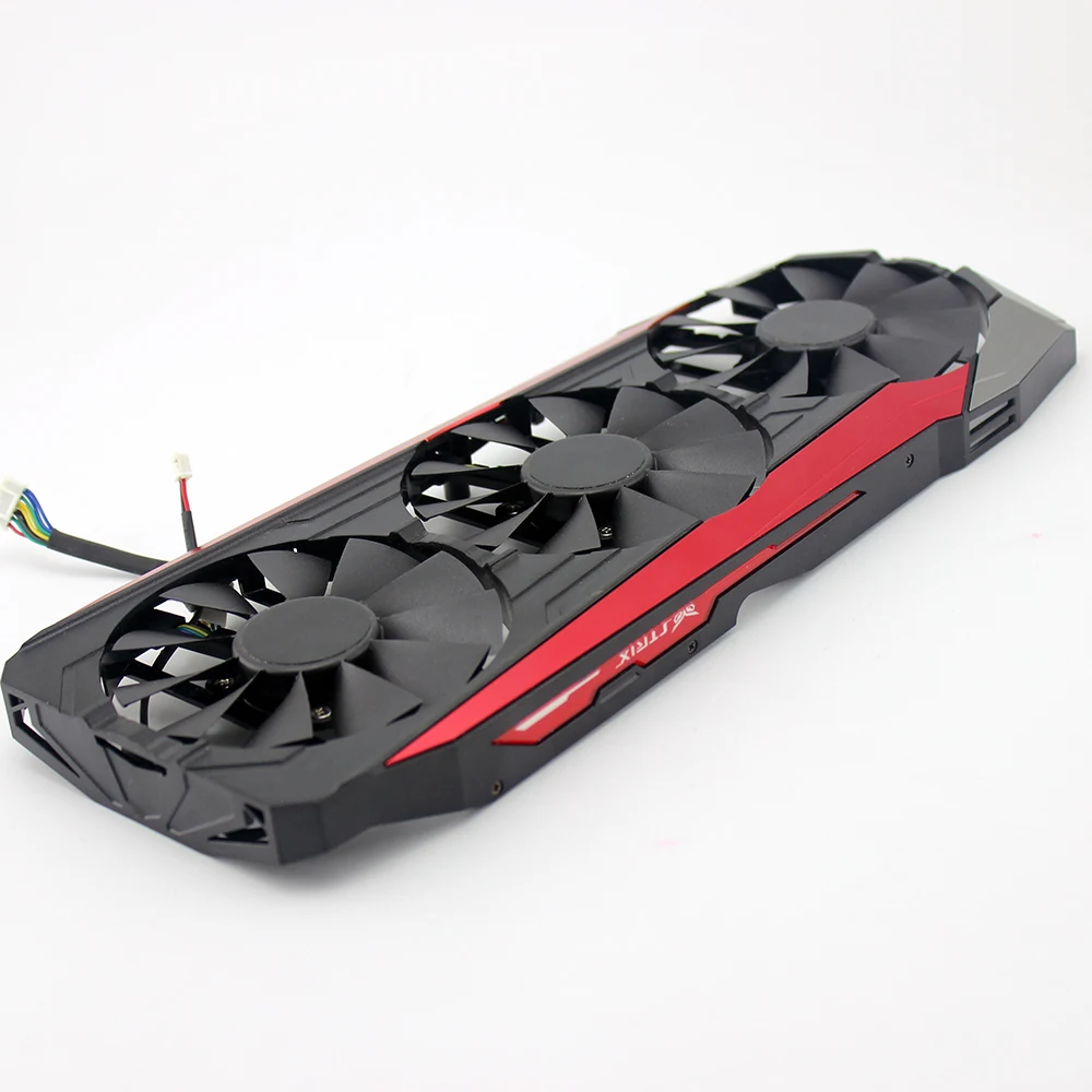Новый 87 мм T129215SU DC 12 В 0.50AMP 4Pin 4 провода Охлаждающий вентилятор для ASUS GTX980Ti R9 390X 390