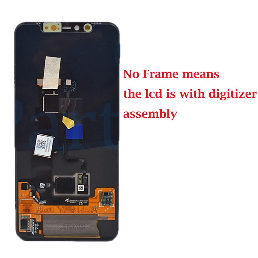  Super Amoled LCD For Xiaomi Mi8 Explorer LCD Display Digitizer Touch Screen Replacement For Xiaomi 