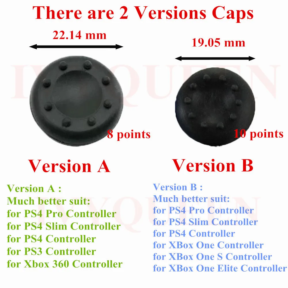 100 шт. силиконовые накладки на стики для джойстика Dualshock 4 PS4 Pro Slim|cap cap|cap scap x |