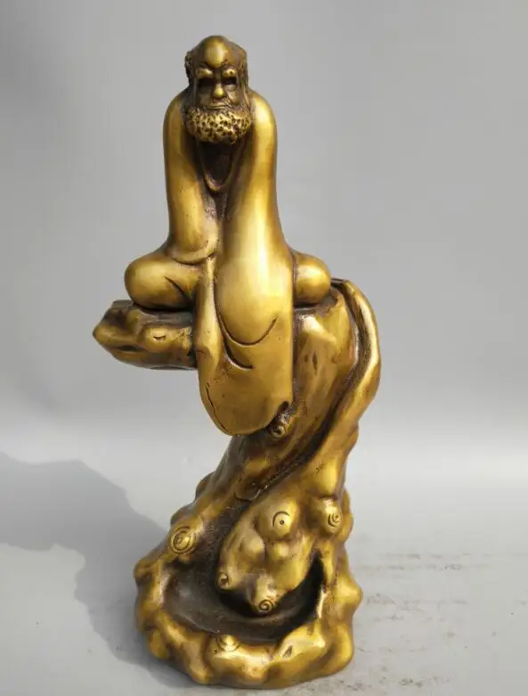 

Коллекционная Ароматизированная латунная курильница Bodhidharma Backflow