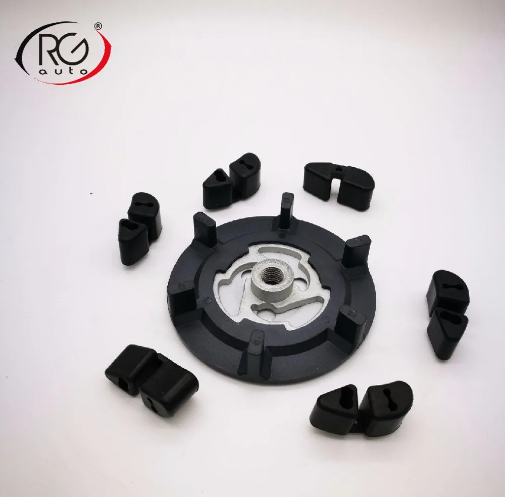 A/C Compressor Clutch HUB Plate + rubber Auto AC Compressor Clutch Hub