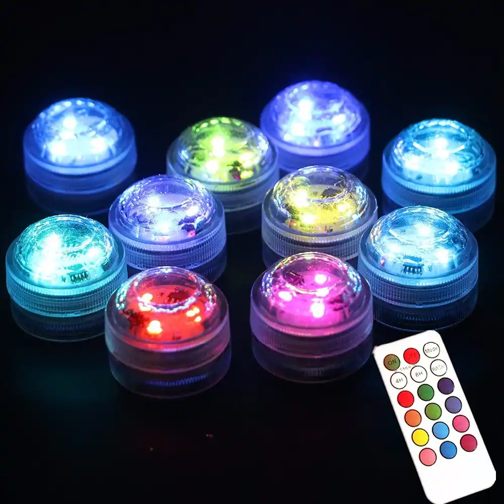Detail Feedback Questions About 20 Pcs Lot Por Waterproof Small 20 Pcs Lot Por Waterproof Small Battery Operated Single Mini Led Submersible Lights For Crystal