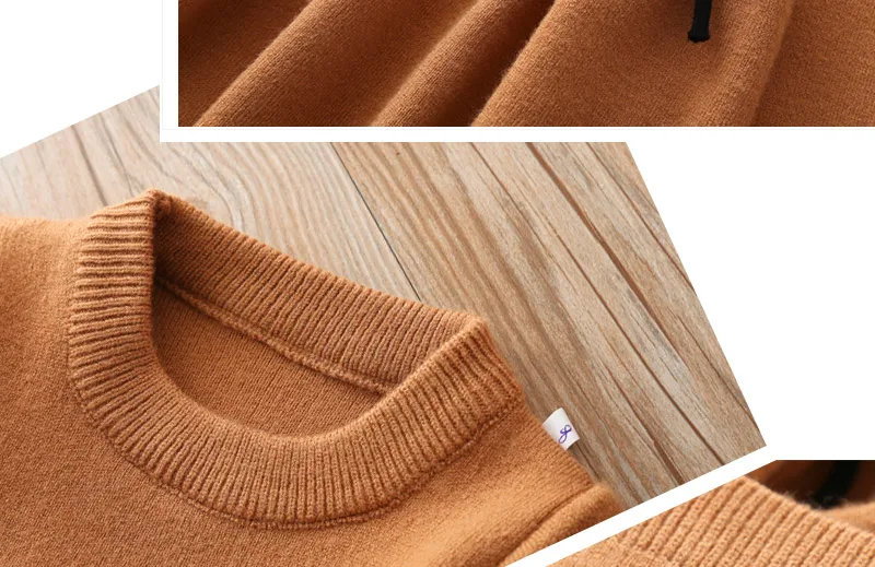 Kids Girls Knitted Dress Long Sleeve Dresses For Girls Winter 2018 Party Princess Kids Dresses For Girls Clothing (8)