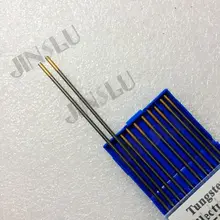 1.5% лантан WL15 золото TIG сварочный вольфрамовый электрод 3/32x"(2,4x150 мм) 10PK