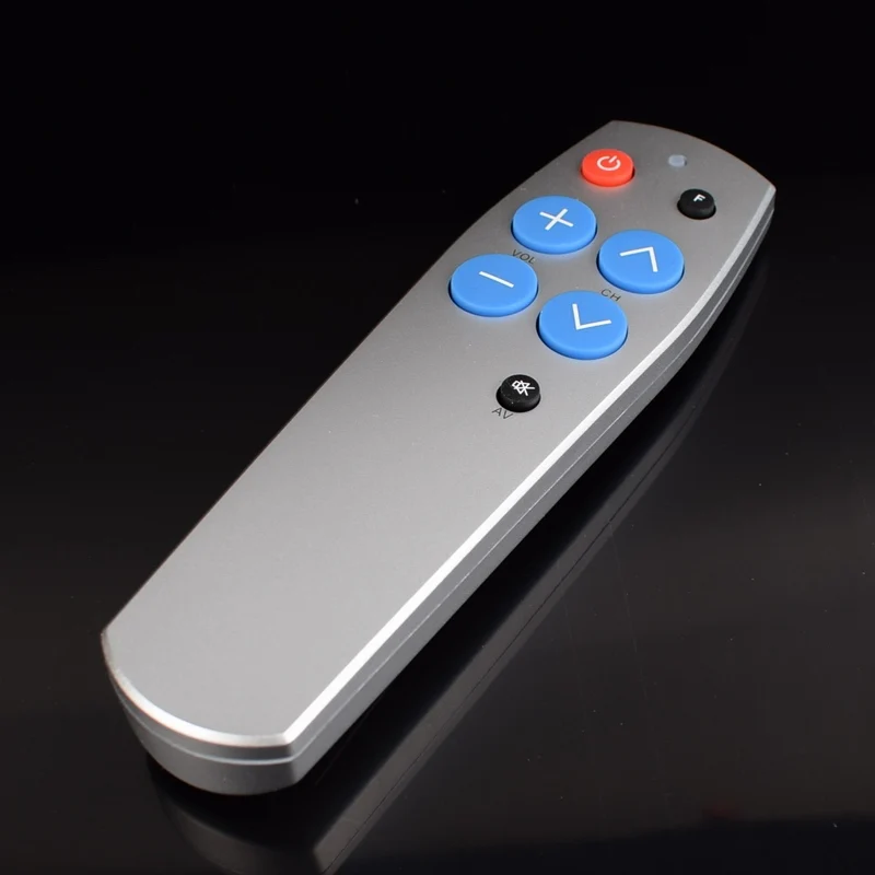 Remote control with Learn function for TV,STB,DVB,TV box, 7 big buttons copy IR code, simple and easy use Remote control with Learn function for TV,STB,DVB,TV box, 7 big buttons copy IR code, simple and easy use