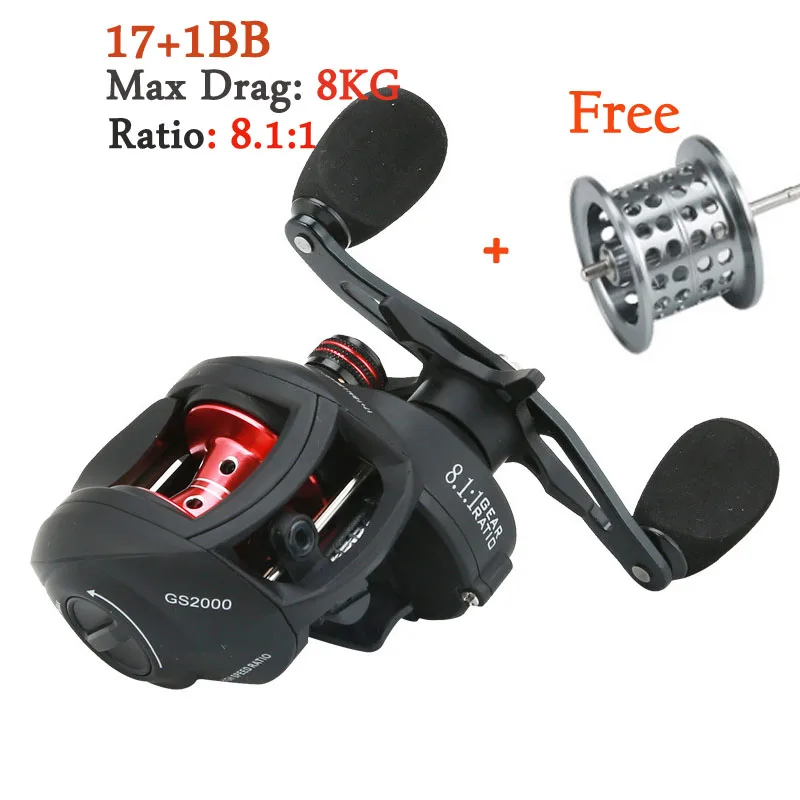 18bb dual spool fishing reel baitcasting 001