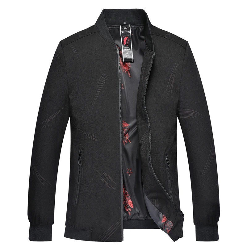 New Arrivals Baseball Collar Men Jacket Male Striped Clothes Men's Cotton Jacket Men Slim Streetwear Bomber Jacket New Arrivals Baseball Collar Men Jacket Male Striped Clothes Men's Cotton Jacket Men Slim Streetwear Bomber Jacket