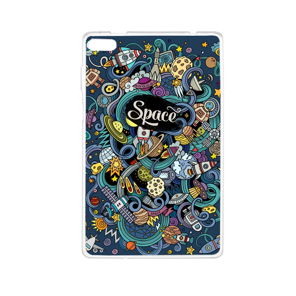 

soft TPU print Cover Case for Lenovo TAB E8 Tablet TB-8304 Slim print Cover for 2018 Released Tablet Tab E8 TB-8304F