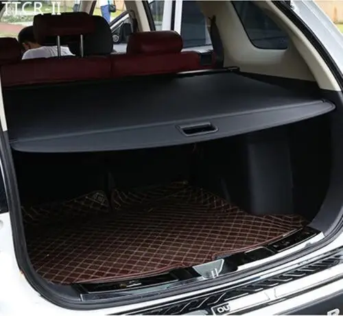 

High Qualit Car Rear Trunk Cargo Cover Security Shield Screen shade Fit For Suzuki S-CROSS 2014-2018 (Black,Beige) BY EMS