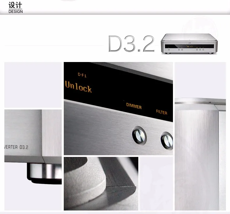 R-048 Shanling D3.2 D/конвертер iPod USB2.0 DSD DAC ПК, Hi-Fi, ESS9018 24bit/384 кГц DSD1bit/2,8/5,6 МГц XLR Сделано в Китае Выход 110 V/220 V