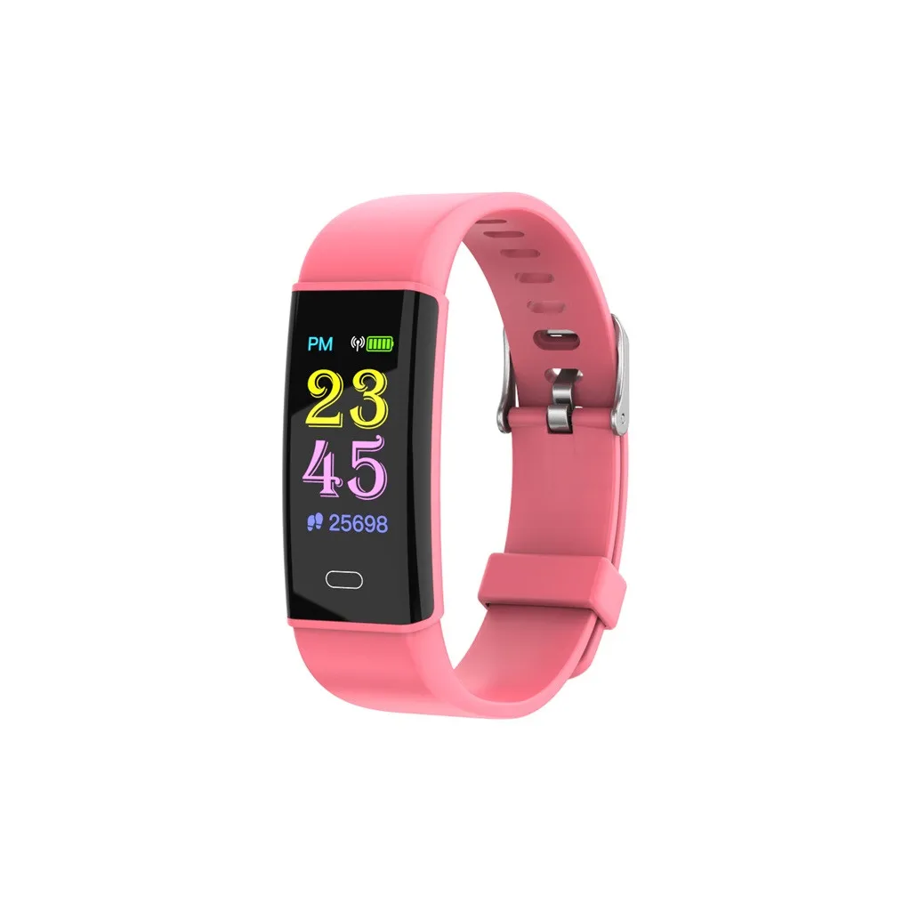 

Sports Heart Rate/Sleep Monitor Fitness Tracker Smart Watch Wrist Band Bracelet with Camera Touch Screen Support SIM TF Card