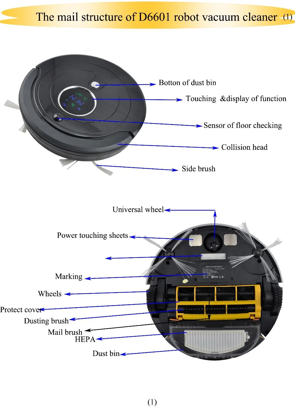 Cheap big discount !  Brand robot vacuum cleaner ,robotic  ,blueteeth remote control ,Li-battery , long working time ,strong suction 1