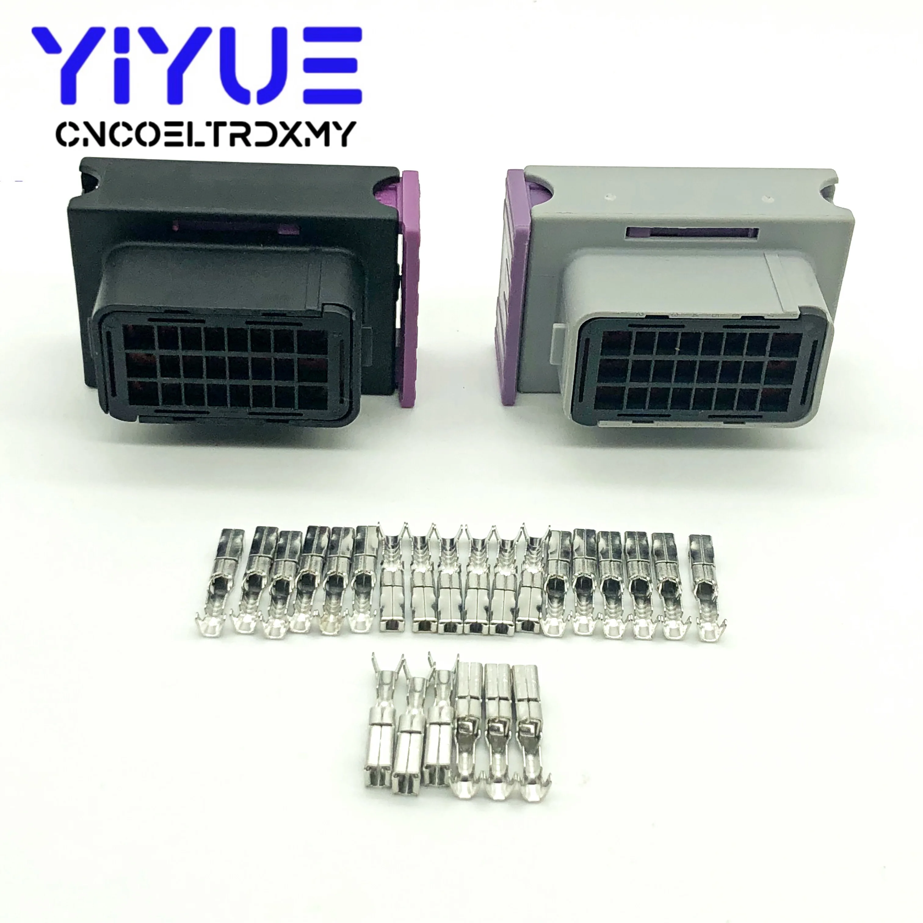 1 комплект FCI ECU коннектор 24 Pin Way гнездовой корпус герметичный Разъем Разъемы