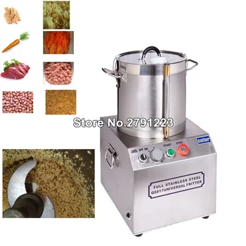 

Commercial 17L 110V/220V Meat Fruits Cutter Slicer Food Chopper Cutter Processor Processing Machine