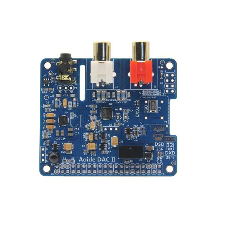 

DAC II ES9018K2M Hifi Sound Card 32bit DSD/APE/FLAC/WAV Music Player Audio Expansion Board For Raspberry Pi 3 Model B+plus/3B/2B