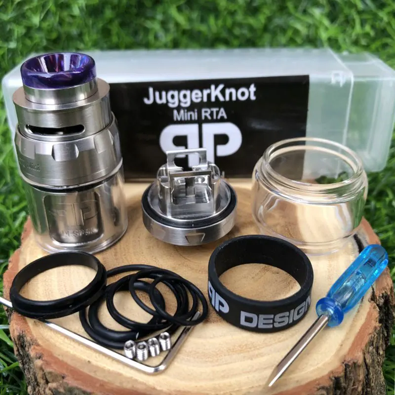 Атомайзер RTA QP Mini Juggerknot 24 мм обслуживаемый атомайзер для электронных сигарет с
