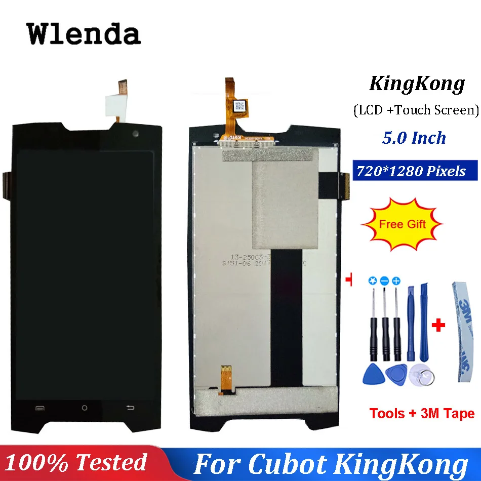 

For Cubot King kong LCD Display Touch Screen Digitizer Replacement Phone Parts For Cubot Kingkong Display Screen LCD Display