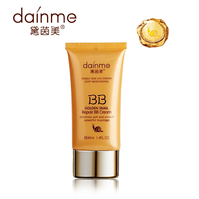 Brand Golden Makeup Snail Repair BB Cream 40m l&Shrink pores Concealer