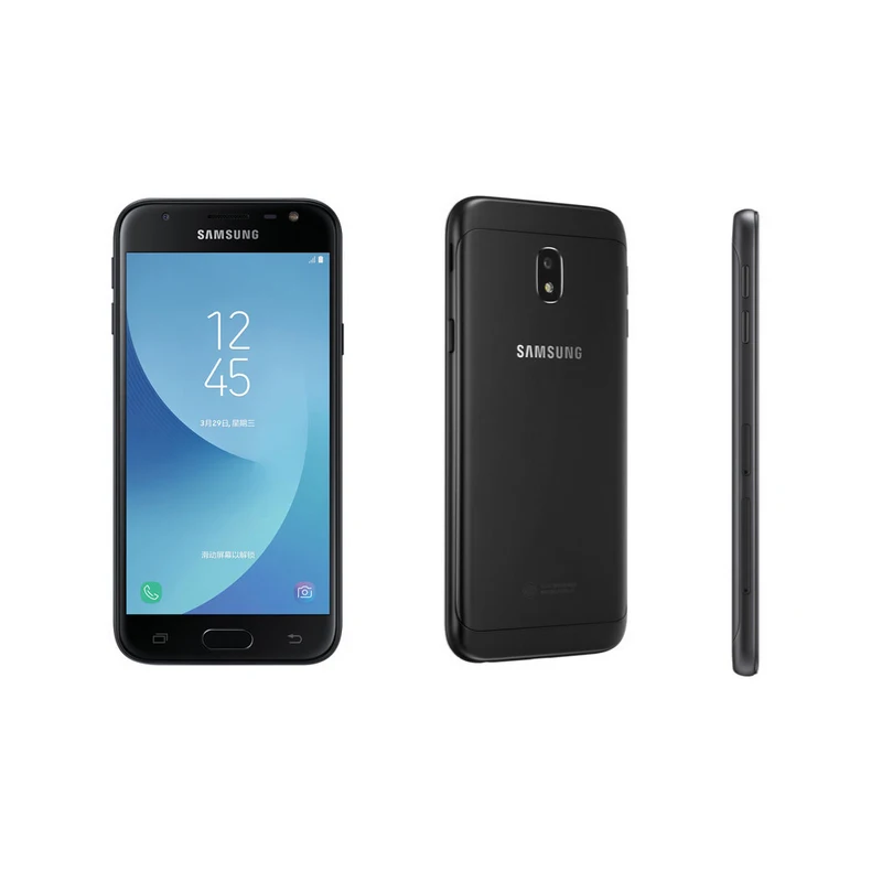 Оригинальный Samsung Galaxy J3 J3300(2017) четырехъядерный 5 0 дюйма 2 Гб ОЗУ 16 ПЗУ МП