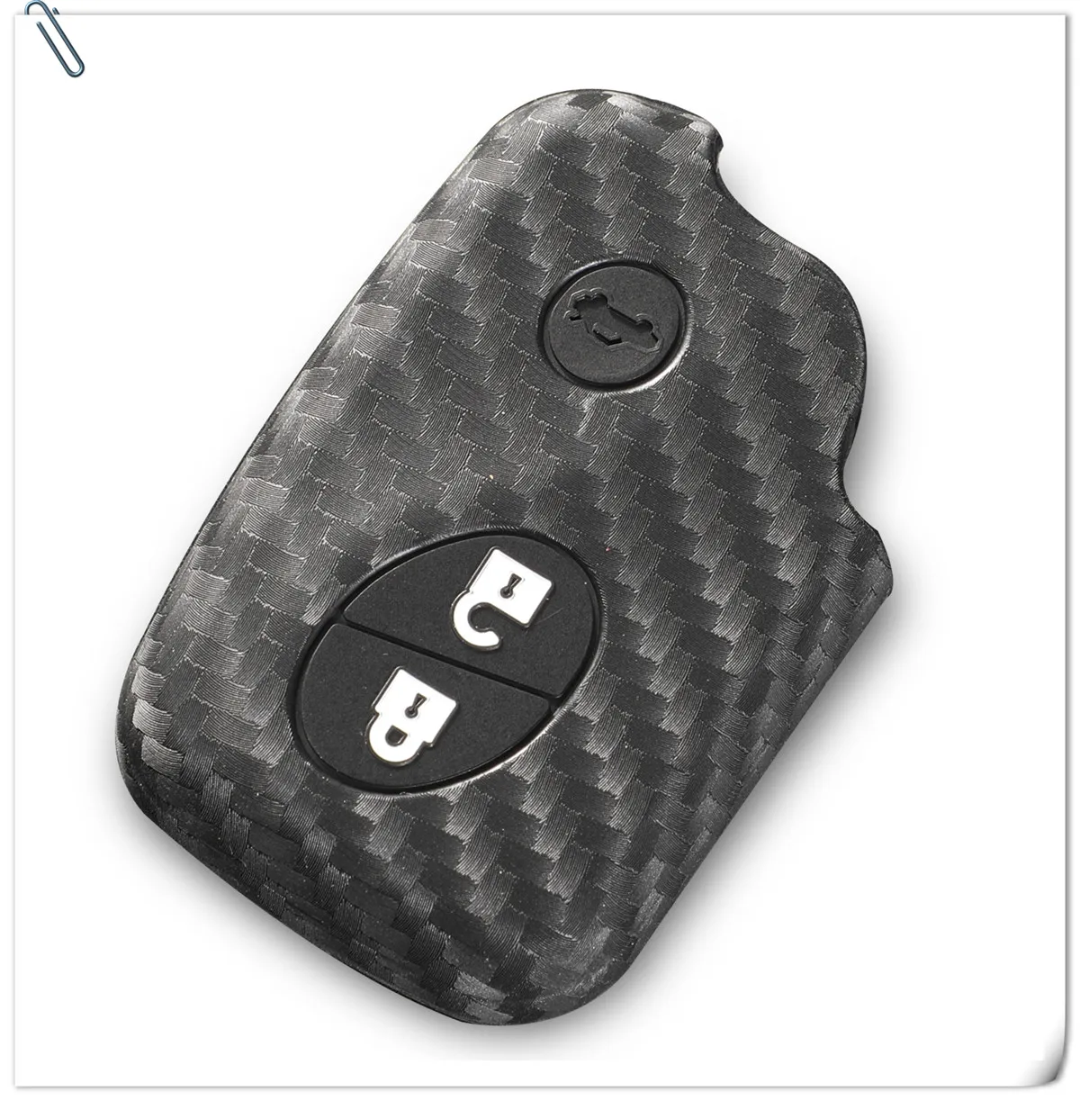 Keyforkess custodia portachiavi in Silicone per Car Styling in carbonio per Lexus CT200h ES 300h IS250 GX400 RX270 RX450h RX350 LX570 Cover chiave - HTB1mNk1cfc3T1VjSZPfq6AWHXXaF