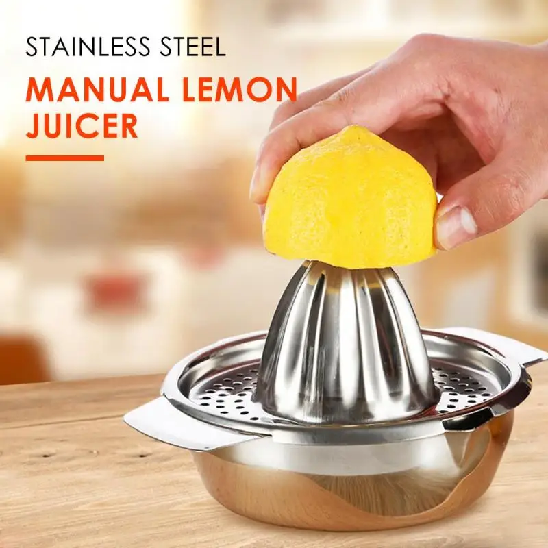 

Mini Juicer Handhold Orange Lemon Juice Maker Stainless Steel Manual Squeezer Press Squeezer Citrus Juicer Mini Home Appliances