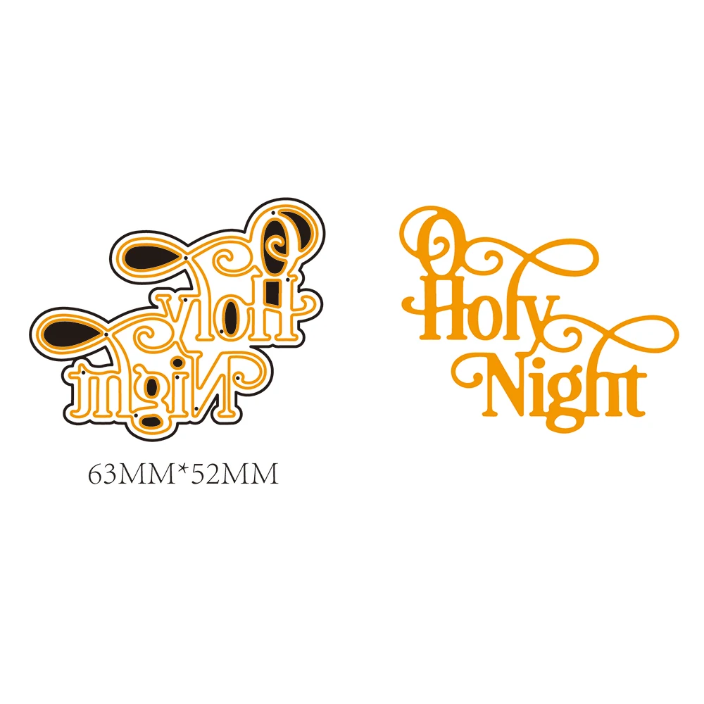 HOLY NIGHT DIY трафареты для скрапбукинга ремесло тиснильный Альбом Бумажные карты