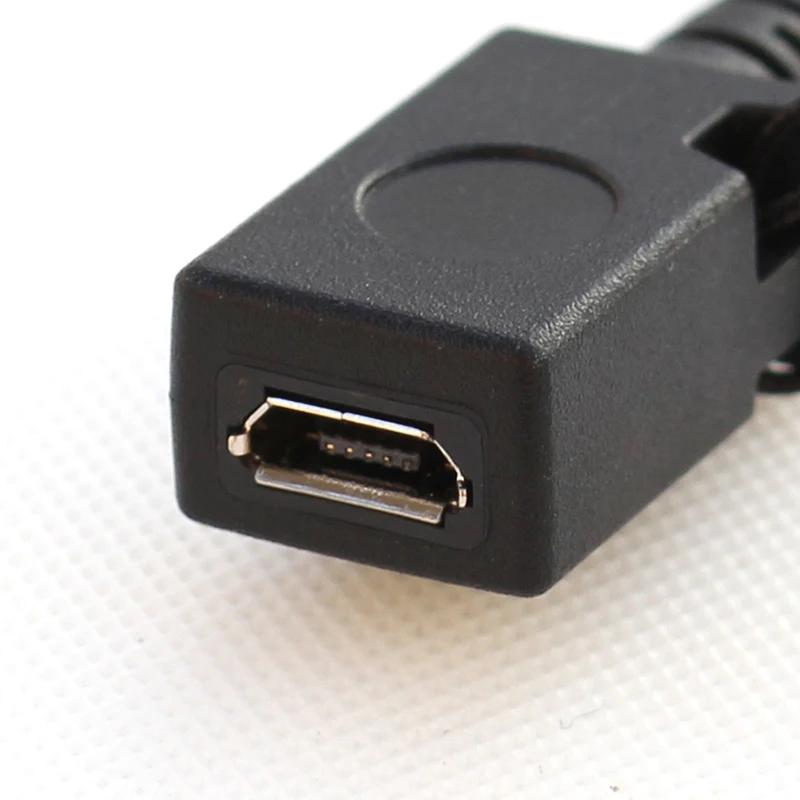 Мини-usb папа к микро-usb 5PIN женский кабель для передачи данных и зарядки