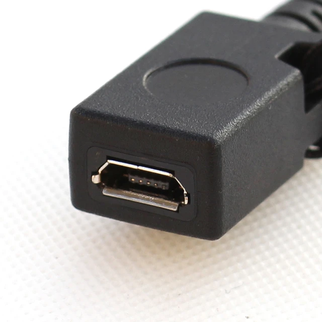 MINI USB männlichen zu Micro USB 5PIN weibliche daten lade adapter  konverter kabel - AliExpress