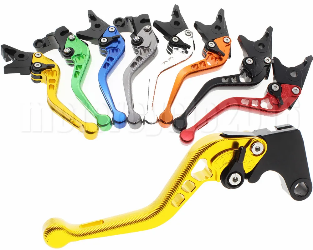 

Short/Long 3D Aluminum Motorcycle Brake Clutch Levers For Honda CBR1100XX BLACKBIRD 1997-2007 01 02 03 04 05 06 Moto Lever