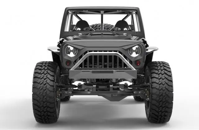 CNC металлический корпус/Шасси JEEP CAR V8 EBGINE 1/17.2 1/6 2 скорости Wrangler JKMAX 1/10 Capo CD15827