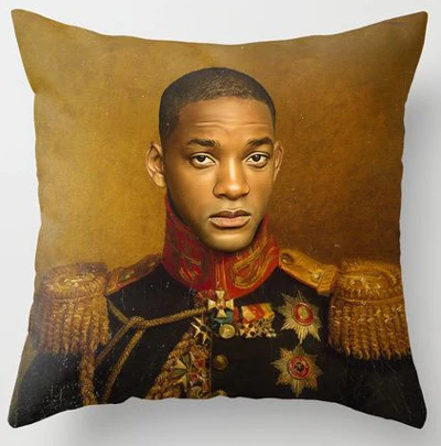 Наволочки для подушек Will Smith Elvis Presley наволочки с масляной краской в стиле