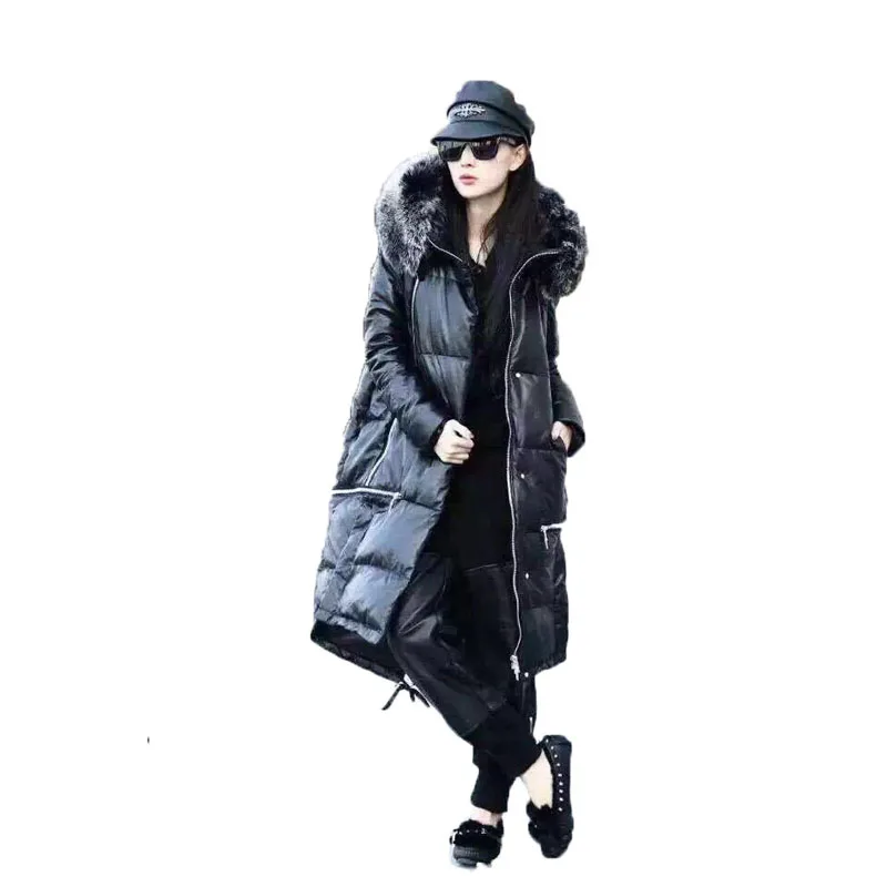Real Fur Coat Genuine Leather Jacket Sheepskin Coat Autumn