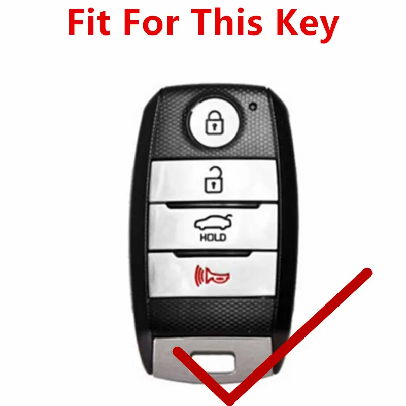 FLYBETTER из натуральной кожи 4 Кнопка Автозапуск Smart Key чехол для Kia Sorento/Rio/Rio5/Optima автомобильный дизайн(B) l74