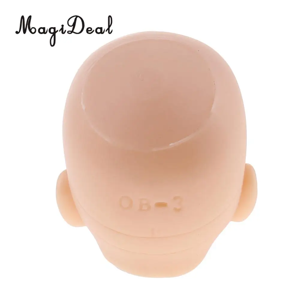 Natural Skin 1/6 Scale Doll Head Parts Repair Kits Practice Makeup Prop for Dolls Accessories Toys