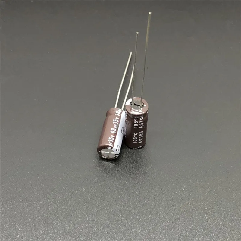 10 шт/50 шт 68 мкФ 35В NICHICON PM серия 6 3x15 мм 35V68uF низкое сопротивление Алюминий