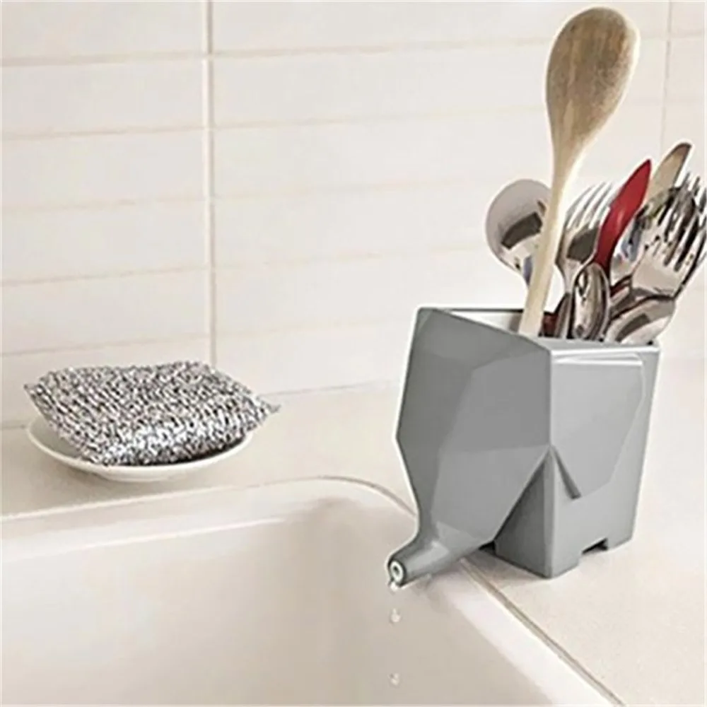 

New Arrival Multi-functional Kitchen Tableware Spoon Fork Chopsticks Storage Organizer Rack Holder Toothbrush Drainer