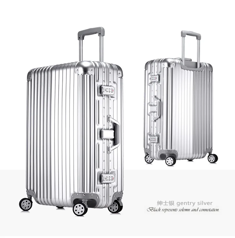 New 20 24 26 29''Large Capacity Travel Suitcases, Men Business Travelling Luggage, Women Waterproof Spinner Trolley Suitcase Wholesale Luggage & Bags