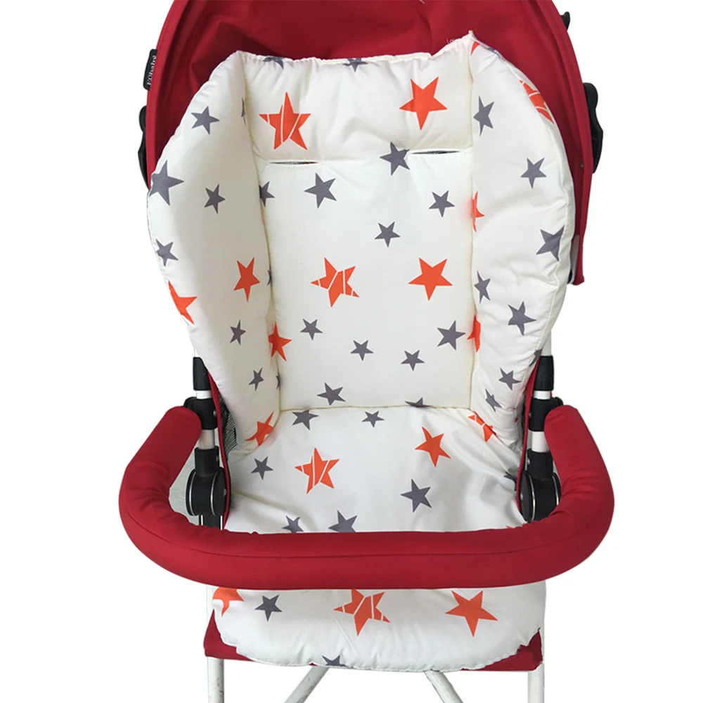 

Baby Accessories Pentagram Baby Stroller Seat Soft Cushion Animal Bebe Carriages Seat Pad Newest Cotton Stroller Mat Accessories