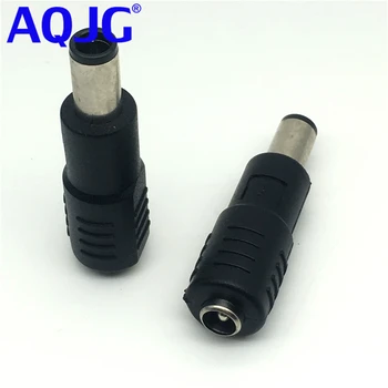 

10pcs DC 5.5x2.1mm female to 7.4*5.0mm male 5.5 2.1mm 7.4 5.0 jack for HP / DELL laptop power adapter plug