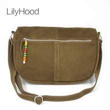 LilyHood Сумка-Кроссбоди из натуральной кожи для женщин H Досуг цветной музыкальный фестиваль хиппи Цыганская богемная большая Замшевая сумка на плечо