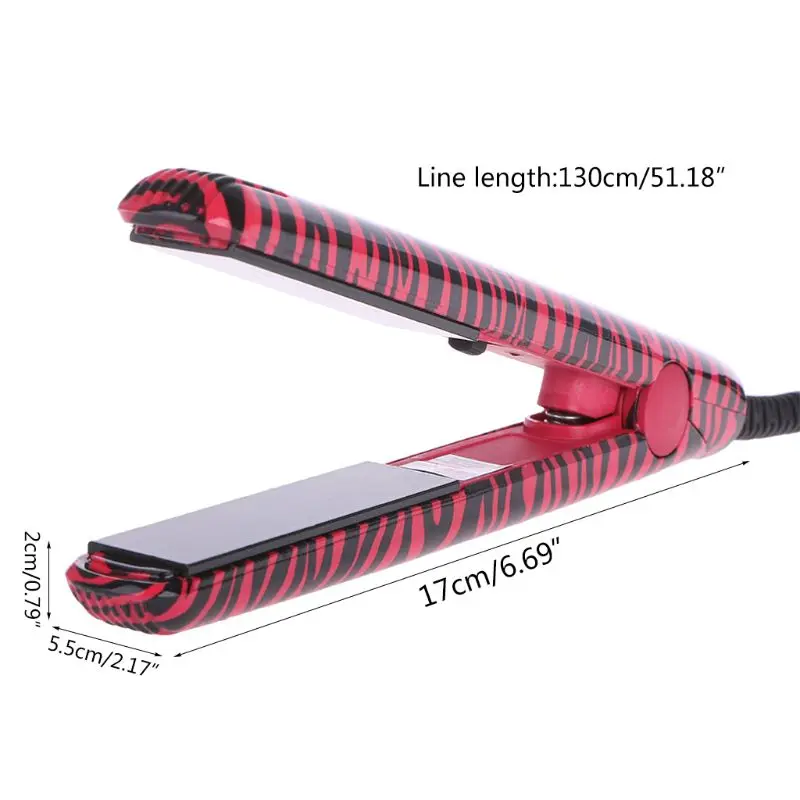 2018 Pro Керамический выпрямитель для волос паровые бигуди вьющиеся Styler Flat Iron для сухих и влажных волос инструмент для укладки волос для женщин