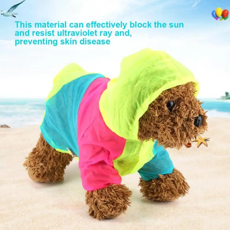 Sun Protection Clothes For Dog Summer Pets Puppy Small Dog Cat Pet Air