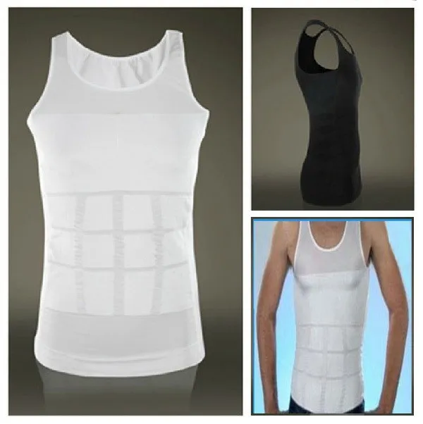

2017 High Quality Fitness Running Sleeveless Vests Body Shaper Mens Running Jogging Sports Fitness Cycling Bodybuilding Vest