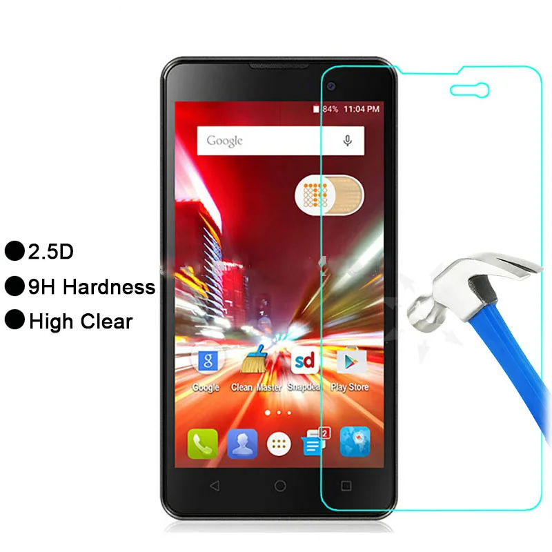 

1PCS Ultra-thin High Quality Tempered Glass Film Explosion-proof Screen Protector For Micromax Canvas Spark 2 \Q334 protective