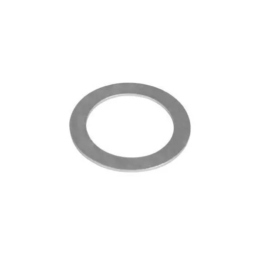 Shim Washer Supporting Rings Carbon Steel Zinc Plated 12 x 18 x 0.1in