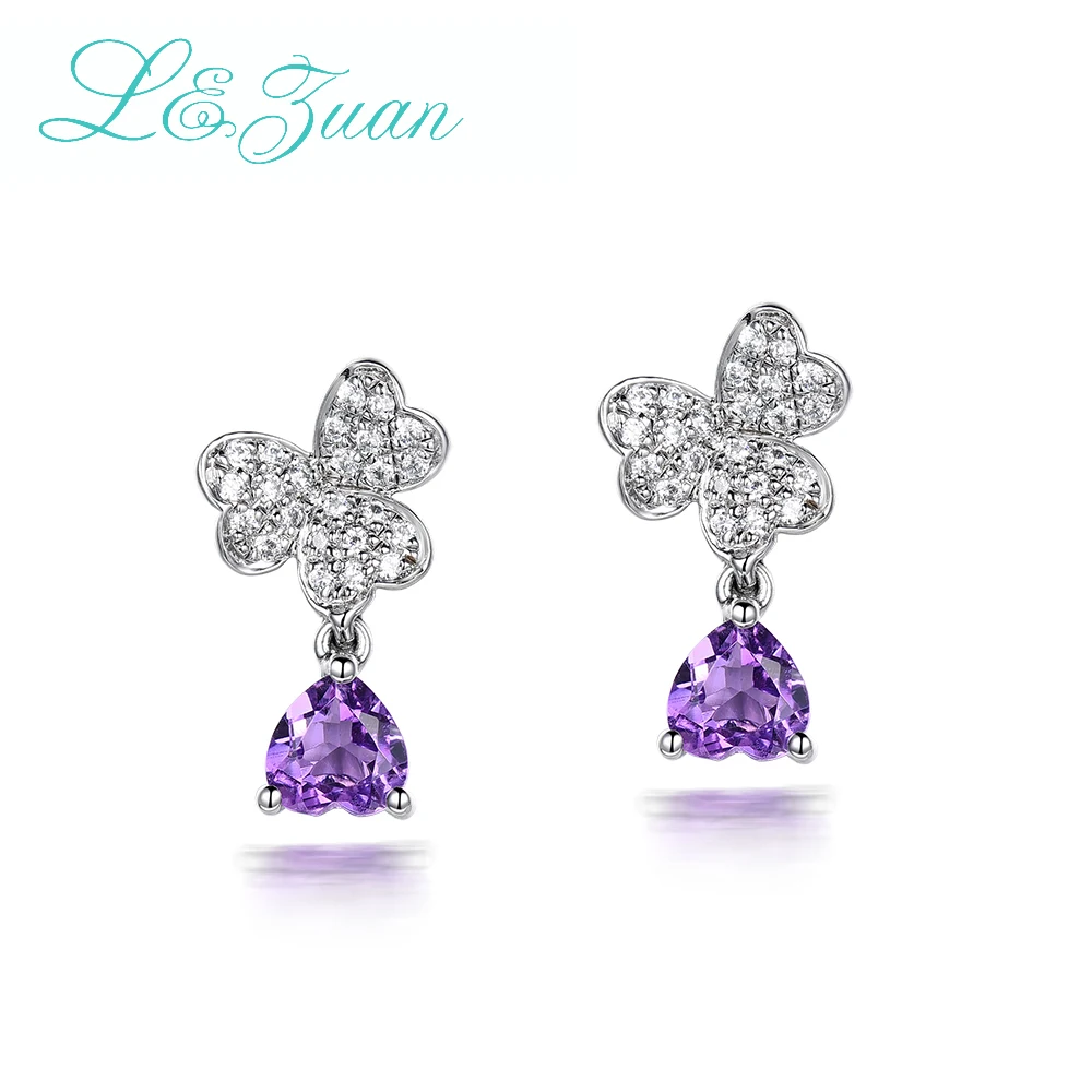 Женские серьги гвоздики из серебра 925 пробы в форме сердца|stud earrings|earrings 925earrings for |