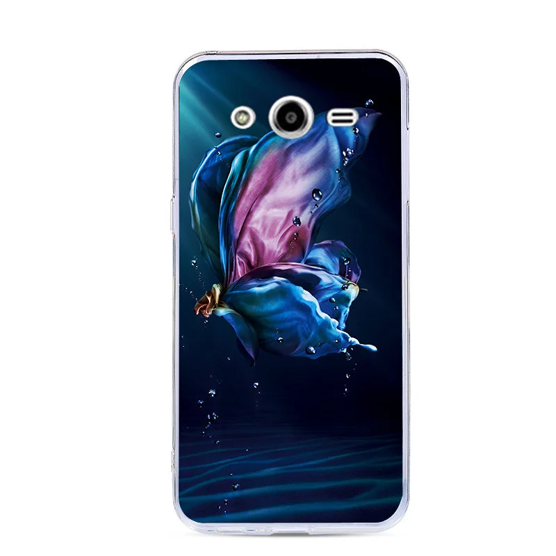 Для samsung Galaxy Core 2 Duos SM-G355H, DS, G355M, SM-G355h, ds Duos, 4,5 дюймов, чехол, мягкий силиконовый чехол, мультяшный цветок, чехлы для телефона, чехол s - Цвет: 20