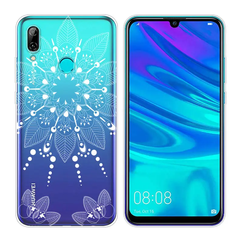 Силиконовые чехлы Arvin для huawei P Smart, мягкий прозрачный ТПУ чехол для телефона P Smart, 6,21 дюймов, чехол с рисунком, сумка - Цвет: 07